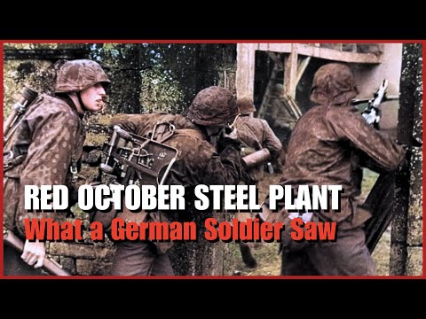 Видео: Когда немецкая пехота вошла на завод «Красный Октябрь» | Они называли его «Железной печью»