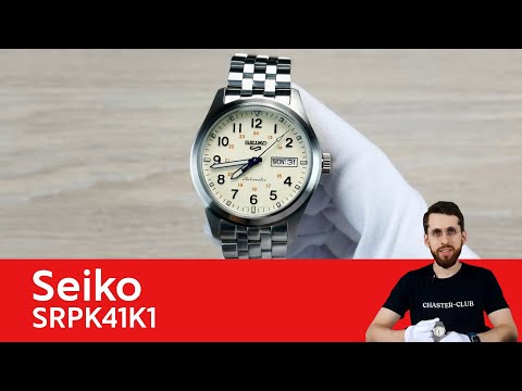 Видео: В честь первых наручных часов Японии / Seiko SRPK41K1