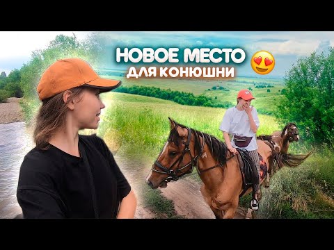 Видео: Переводим лошадей на НОВОЕ МЕСТО ! Конная прогулка ВЛОГ