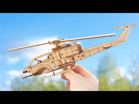 Видео: Модель Вертолёт «Стальной оскал»