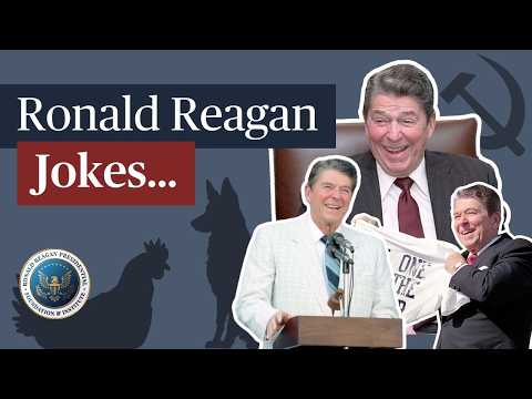 Видео: Подборка самых смешных шуток Рональда Рейгана. Часть 1