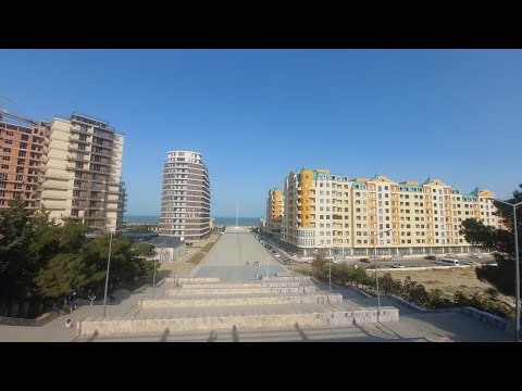 Видео: Пешие прогулки по Cумгайыту по просьбе подписчика 5-ый микрорайон дом 9 