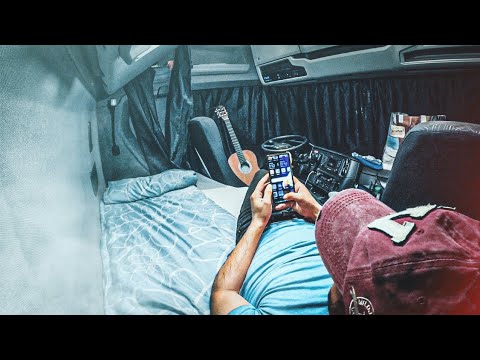 Видео: В ОЧЕНЬ ХОЛОДНУЮ ПОГОДУ МОЯ ГРУЗОВАЯ НОЧНАЯ РАБОТА