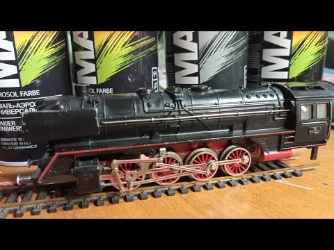 Видео: ремонт паровоза DRB 41