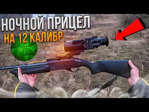 Видео: НОЧНОЙ ПРИЦЕЛ НА 12 КАЛИБР. Дедал 180 + Мр 155.