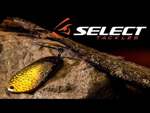 Видео: Обзор блесен Select. Микроколебалки для форели и голавля.