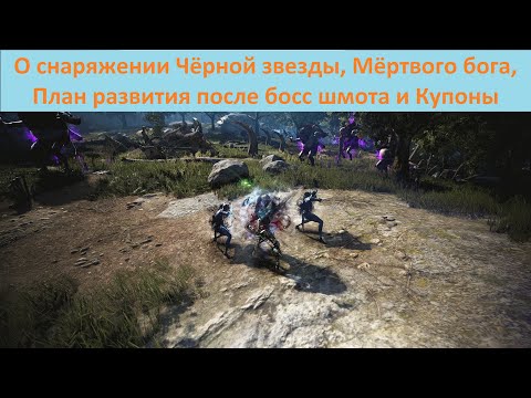 Видео: Black Desert/ BD: О снаряжении Чёрной звезды, Мёртвого бога, План развития после босс шмота и Купоны