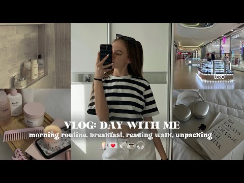 Видео: VLOG: ДЕНЬ СО МНОЙ || Утренняя рутина, завтрак, прогулка, распаковка & другое || 🎧