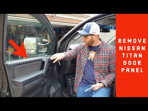 Видео: Как снять дверную панель Nissan Titan