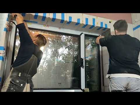 Видео: Укладка оконных откосов. 