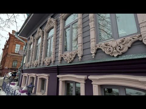 Видео: Прогулка по центру Тюмени. Walking on the center of Tyumen. 4K