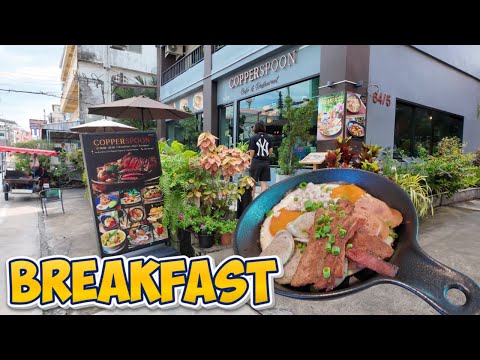 Видео: Завтрак Copperspoon в Паттайе