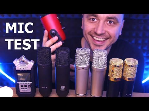 Видео: АСМР Триггеры  Rode NT1-A vs Blue Yeti vs Zoom H4n Pro vs Rode NT-1 vs BM 800 🎧ASMR Trigger Mic Test