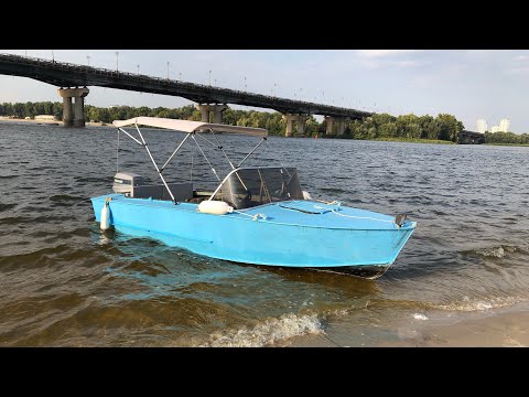 Видео: Прогресс 2 Evinrude 50 покатушки обзор тест