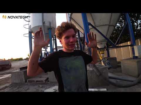 Видео: Силос под цемент на 100 т. на болтовых соединениях.