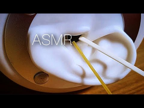 Видео: ASMR Чистка ушей с покалыванием с использованием двух разных текстурированных лапш
