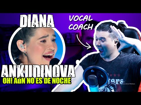 Видео: ДИАНА АНКУДИНОВА "О! Еще не ночь" | Реакция и анализ тренера по вокалу | Эмма Ариас