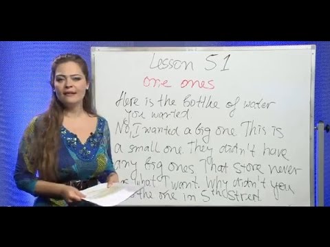 Видео: One, ones - Учи английски с Николая, Еп. 42, Сезон 2
