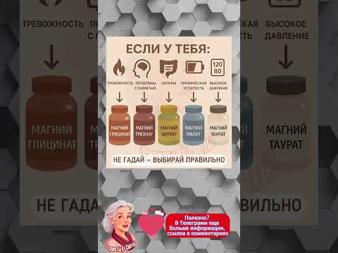 Видео: Как правильно выбрать магний для разных симптомов?