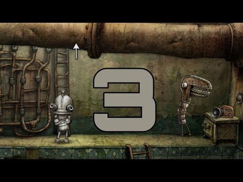 Видео: Встретили подружку - Machinarium #3