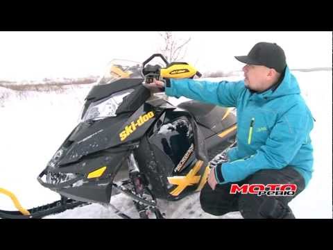 Видео: Моторевю. Ski-Doo MZX Renegade Backcountry X 600 HO E-TEC