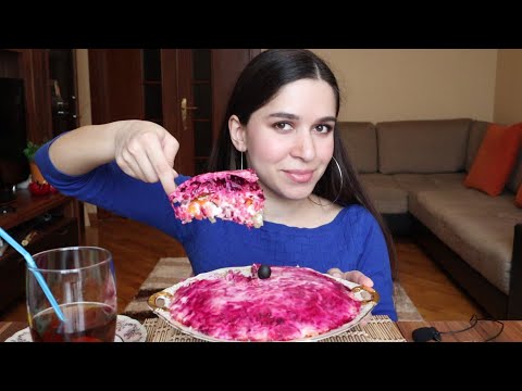 Видео: MUKBANG СЕЛЕДКА ПОД ШУБОЙ
