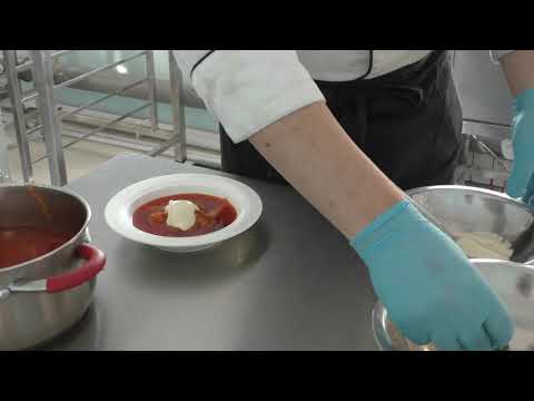 Видео: Курсы КПК "Повар". Видеоурок "Технология приготовления супов. Борщ с капустой и картофелем".