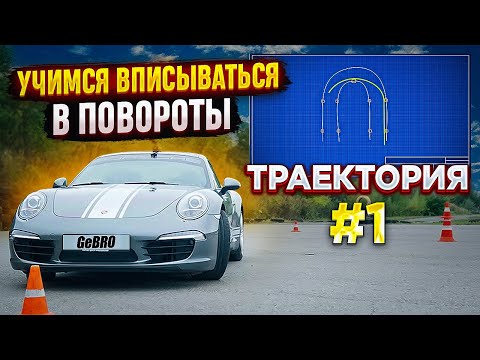 Видео: Как вписаться в крутой поворот. Быстрая, безопасная траектория в жизни и спорте.