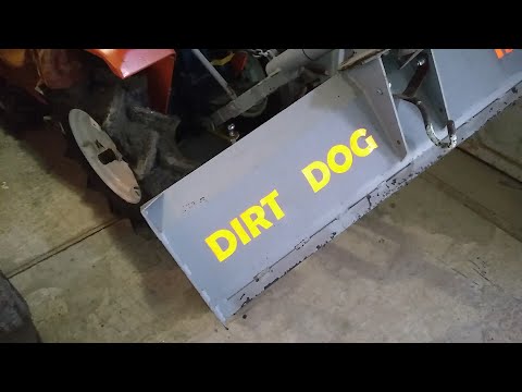 Видео: Обзор самодельного задненавесного отвала!!👍👍👍 Homemade rear mounted blade!!
