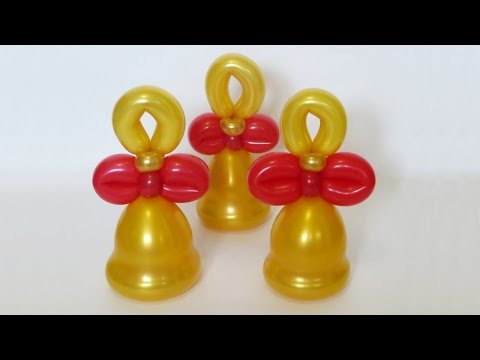 Видео: Колокольчик из воздушных шаров / Bell of balloons (Subtitles)