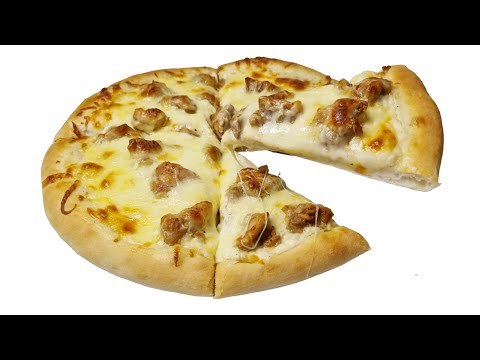 Видео: ПИЦЦА с курицей и соусом РАНЧ. PIZZA with chicken. ENG SUB
