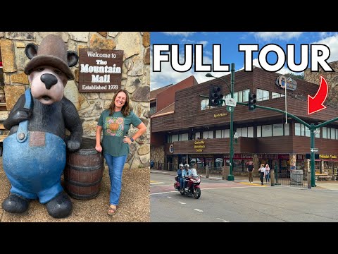 Видео: ПОЛНЫЙ ТУР ПО торговому центру Gatlinburg Mountain Mall | 6 этажей уникальных магазинов!