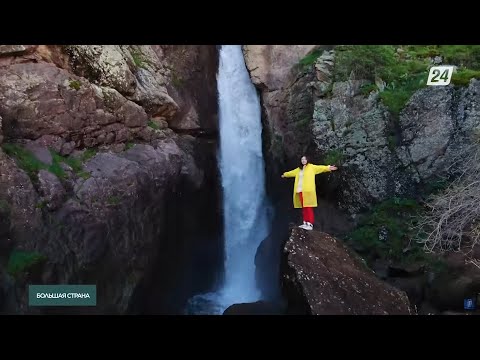 Видео: За пределами Шымкента: водопады, поля цветущих тюльпанов, мототуризм (2 часть)| Большая страна