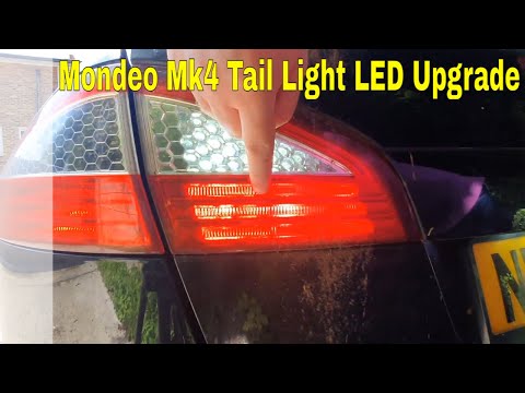 Видео: Ford Mondeo Mk4 — светодиодные задние фонари