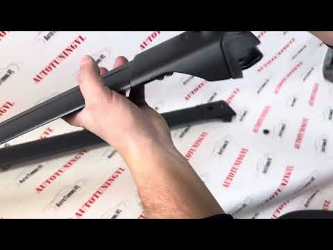 Видео: Рейлинги поперечные на PRADO 150 (2008-2023 гг)