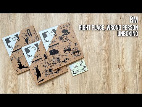 Видео: RM (BTS) 'Right Place, Wrong Person' (Full set) Unboxing | Обзор | Распаковка | Анбоксинг