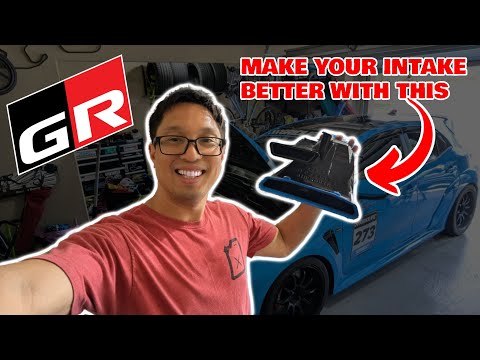 Видео: Превращаю впуск моего GR Corolla в настоящий забор холодного воздуха!