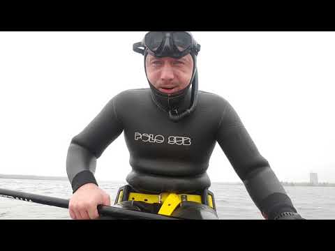 Видео: Подводная охота с SUP serf, spearfishing, Tritonsub, Seac sub