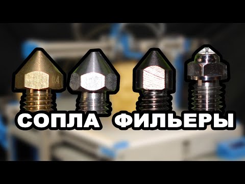 Видео: КАКИЕ СОПЛА ДЛЯ 3D ПРИНТЕРА САМЫЕ ЛУЧШИЕ?