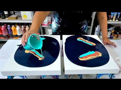 Видео: 4 потрясающие картины акриловыми красками, которые заставят вас сказать «ВАУ!»