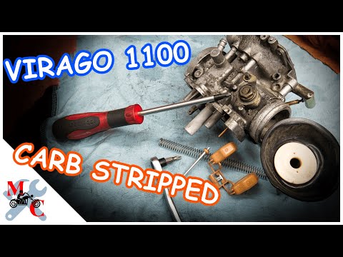 Видео: Разборка карбюратора MIKUNI VIRAGO 1100 87–99 | Пошаговое руководство | 4K