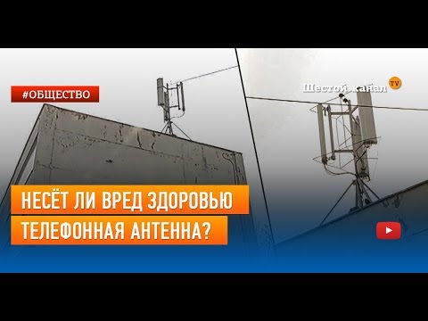 Видео: Несёт ли вред здоровью телефонная антенна?