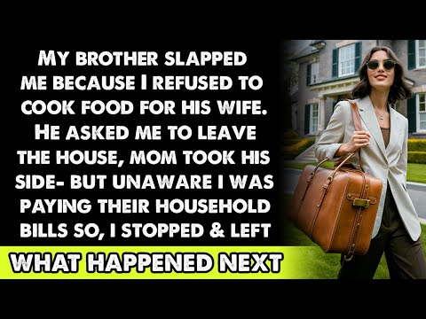 Видео: Брат ударил меня за то, что я отказался готовить для его жены, поэтому я перестал платить по счет...