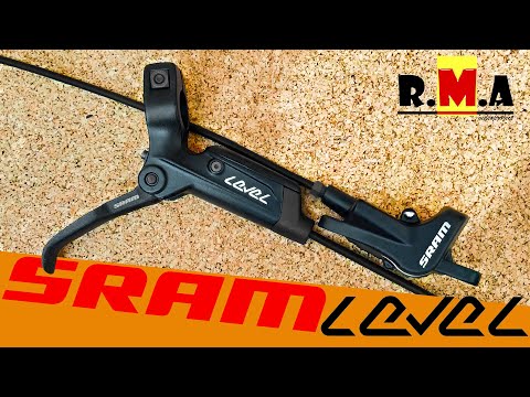 Видео: велосипедные гидравлические тормоза SRAM level (уровень- нуб эдишн) 🚵😎