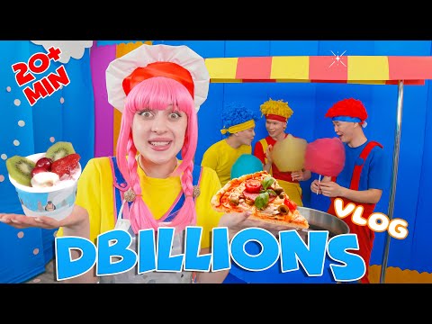 Видео: Веселая Кухня Чачи, Чики, Бумбума и Ляли | D Billions Vlog
