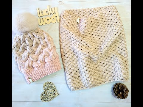 Видео: Стильный снуд крючком.