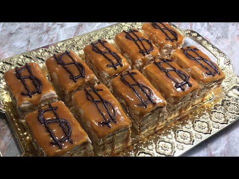 Видео: ПИРОЖНОЕ "ДОЛЛАР " ПОТРЯСАЮЩЕ ВКУСНЫЕ И САМЫЕ НЕЖНЫЕ