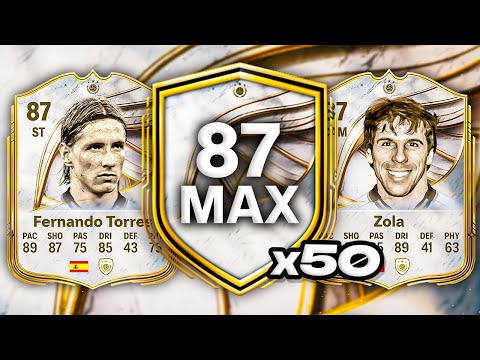 Видео: 50 наборов иконок Max 87 с ошибками! 🤯 FC 26 Ultimate Team