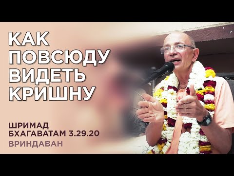 Видео: 2020.03.14 - ШБ 3.29.20. Как повсюду видеть Кришну (Вриндаван) - Бхакти Вигьяна Госвами