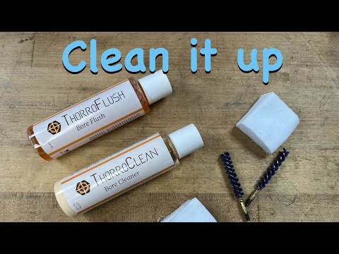 Видео: Тестирование очистителя канала ствола винтовки ThorroClean
